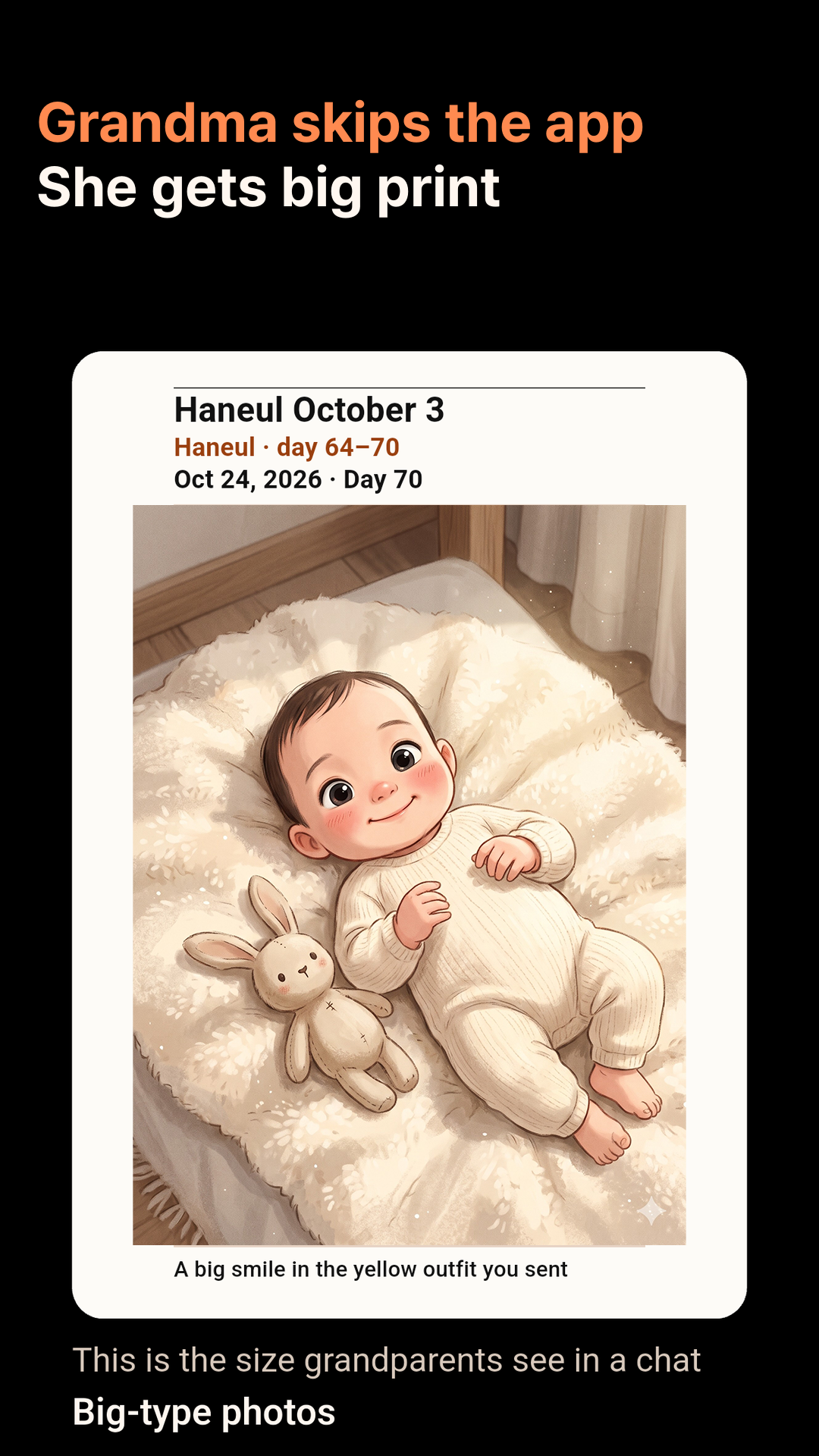 Album preview screen.
